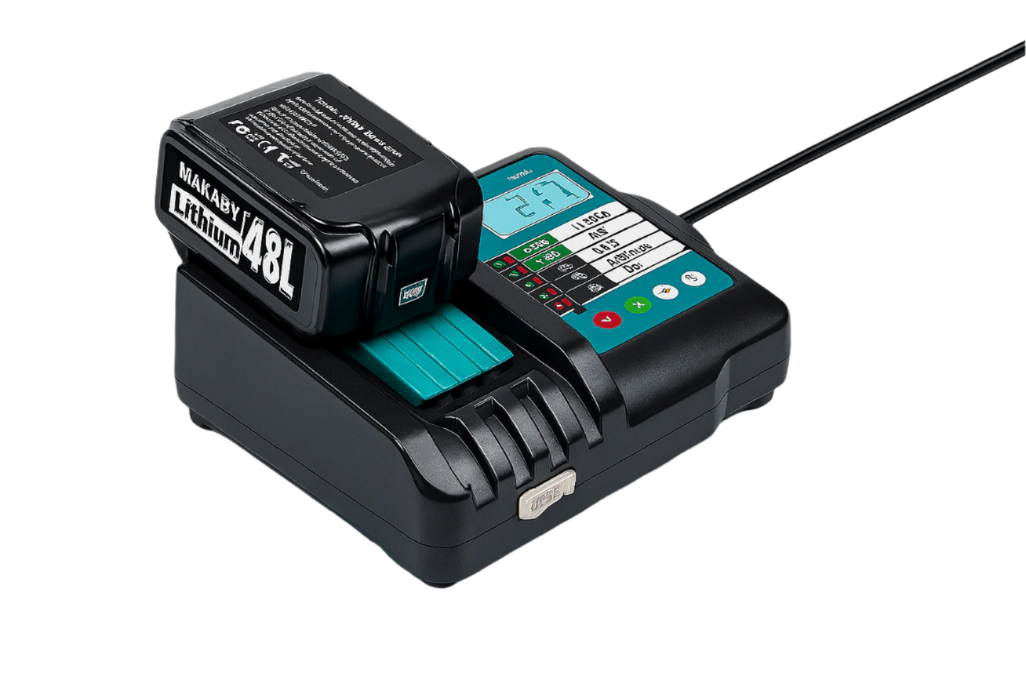 Rapid Single Makita Charge Power Tool Charger™ – Fast 18V LXT Lithium-Ion Battery Charging Station