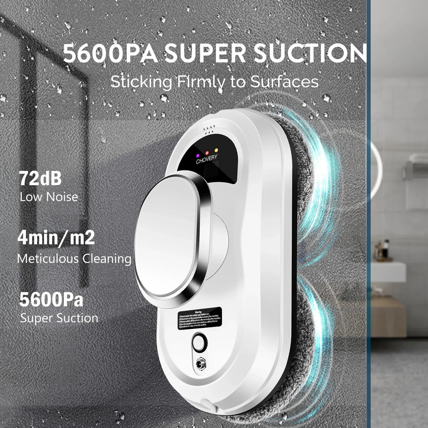 CrystalClear Window Cleaning Robot™