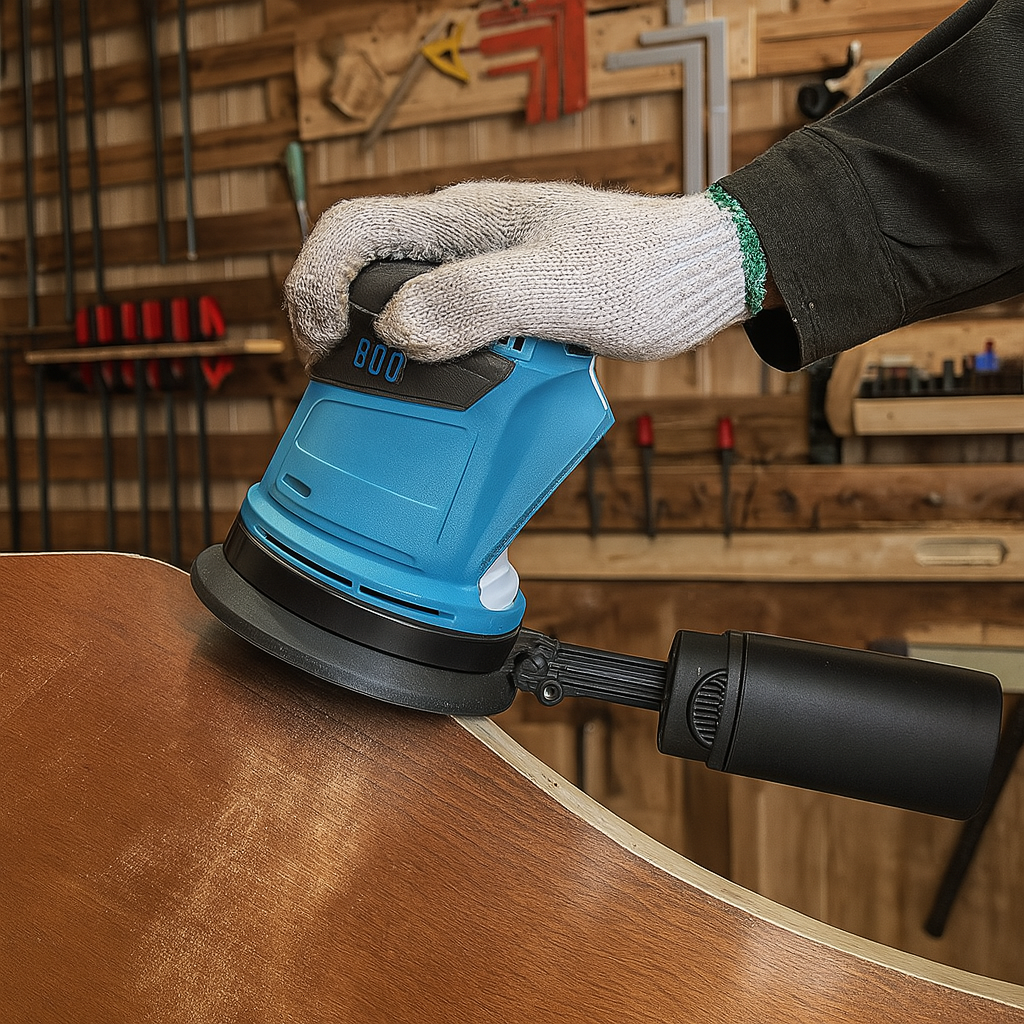 Premium Cordless Random Orbit Sander™ – High-Power 20V Handheld Sander for Wood, Metal & Finishing Jobs