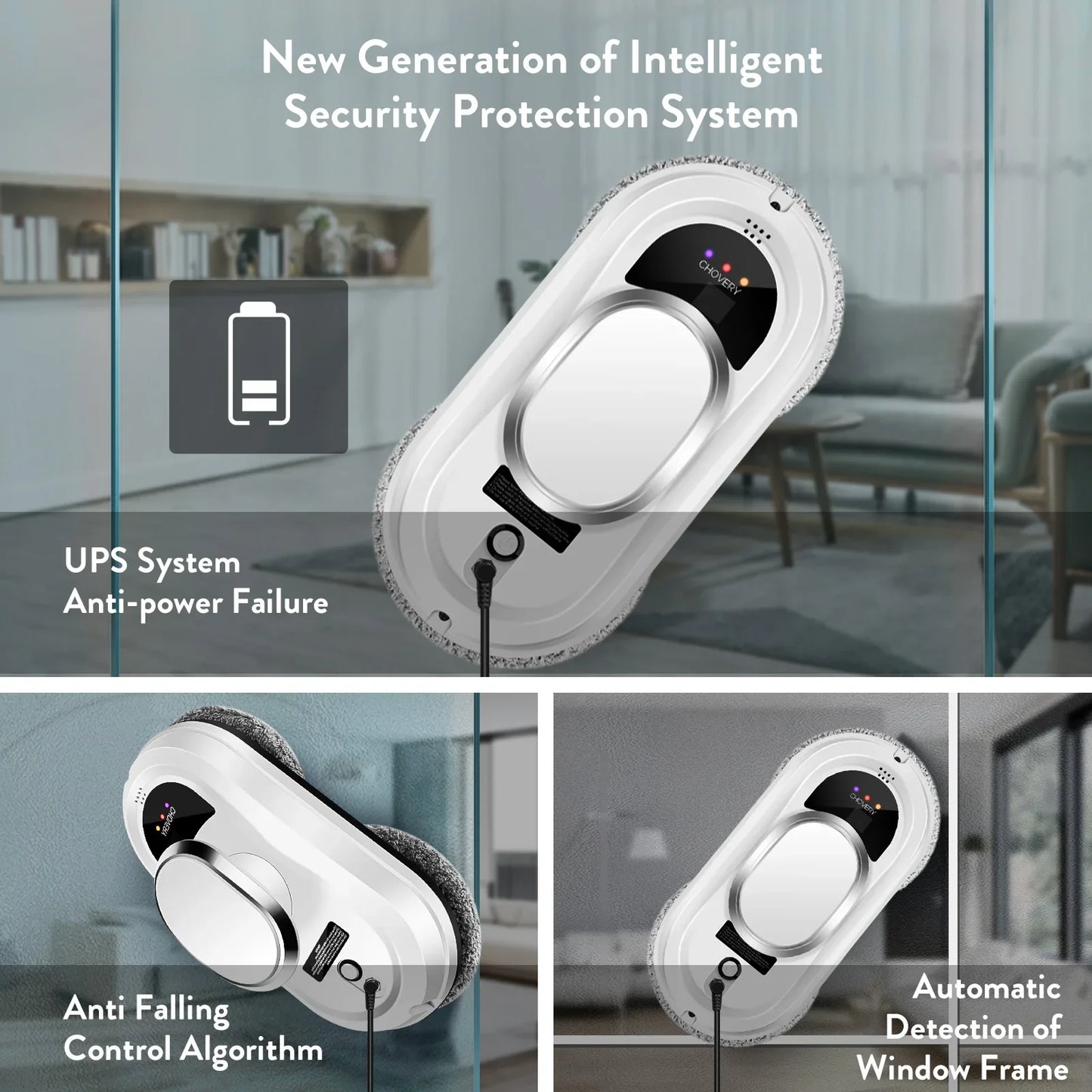CrystalClear Window Cleaning Robot™ (Copy)