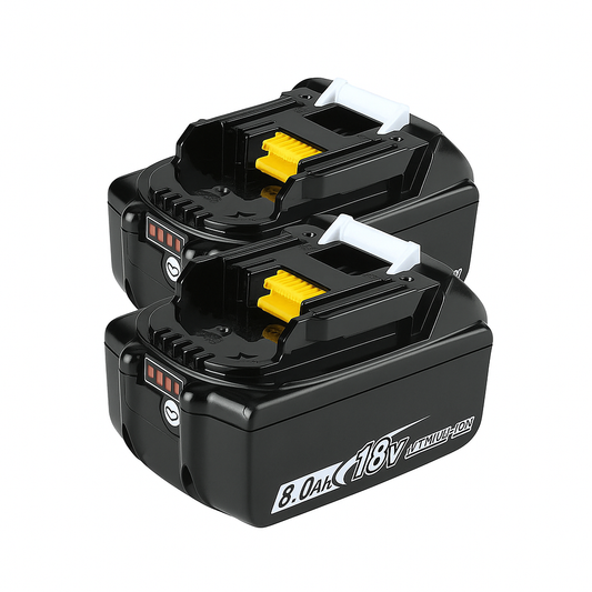 High-Capacity Makita/Compatible Battery Upgrade™ – 18V 6.0Ah Lithium-Ion Replacement for Cordless Power Tools