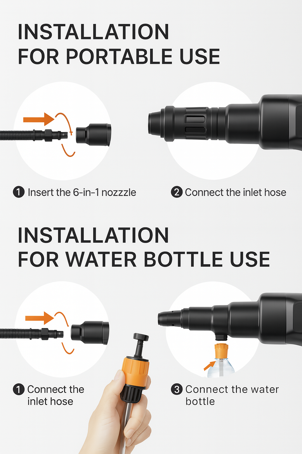 Ultimate Cordless Power Washer™ – Portable, Battery-Powered Pressure Cleaner for Cars, Patios & Outdoor Use