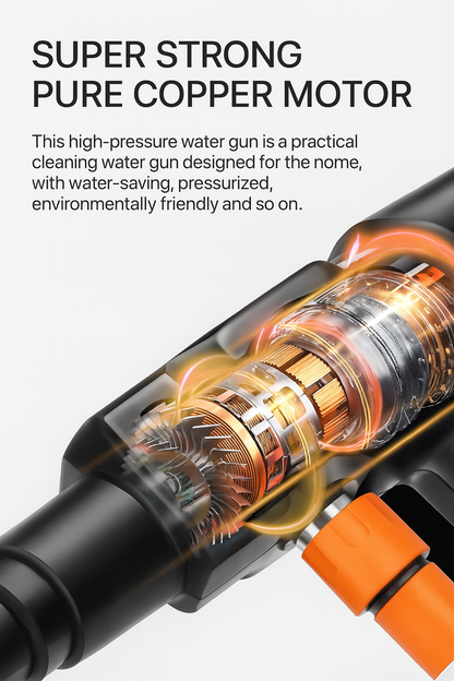 Ultimate Cordless Power Washer™ – Portable, Battery-Powered Pressure Cleaner for Cars, Patios & Outdoor Use