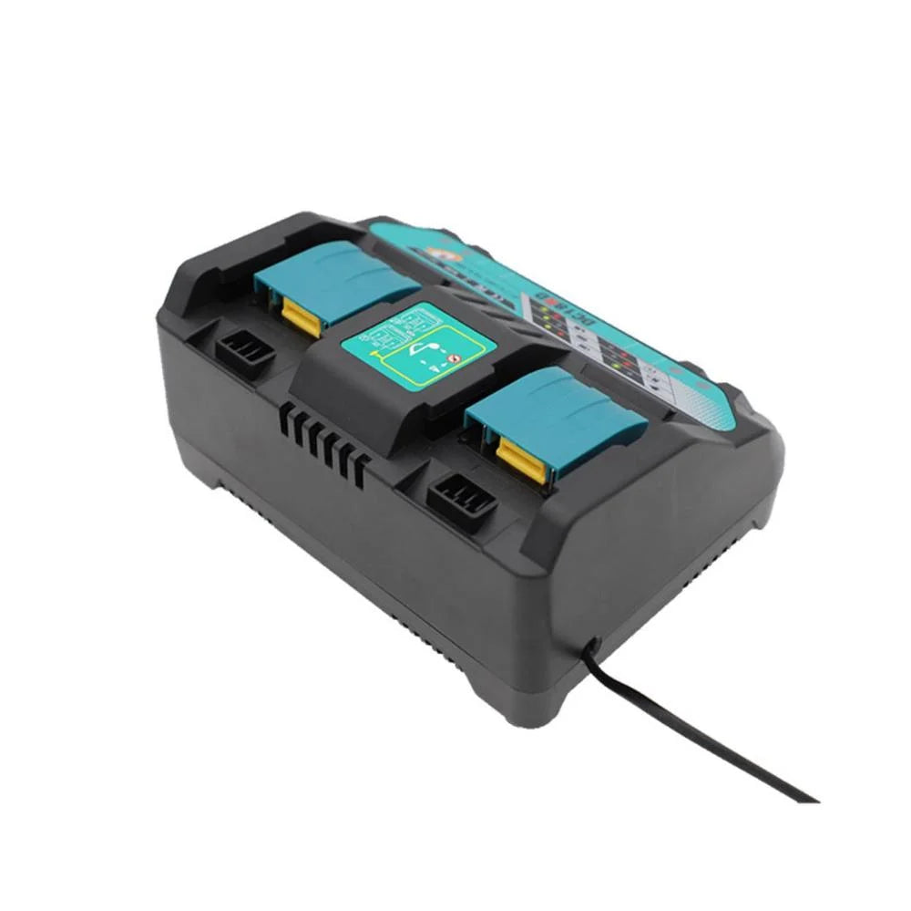 Single PowerMax Charger™ – Fast Smart Charger for 18V/20V Lithium Batteries (Dewalt/Makita Compatible)