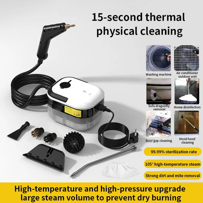 Premium Steam Cleaner™ – High-Temperature Steamer for Home, Car & Multi-Surface Deep Cleaning