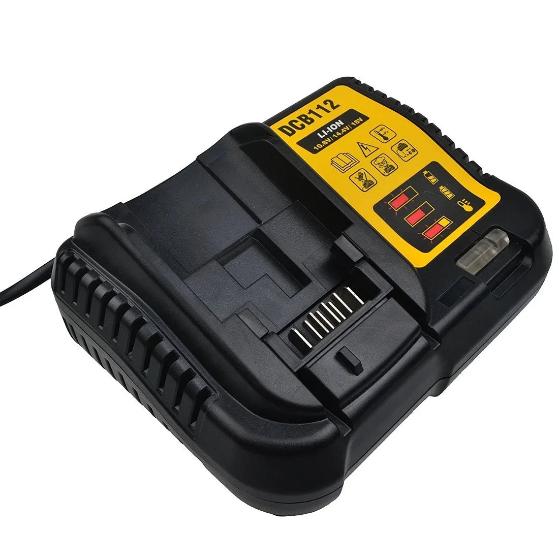 Single PowerMax Charger™ – Fast Smart Charger for 18V/20V Lithium Batteries (Dewalt/Makita Compatible)