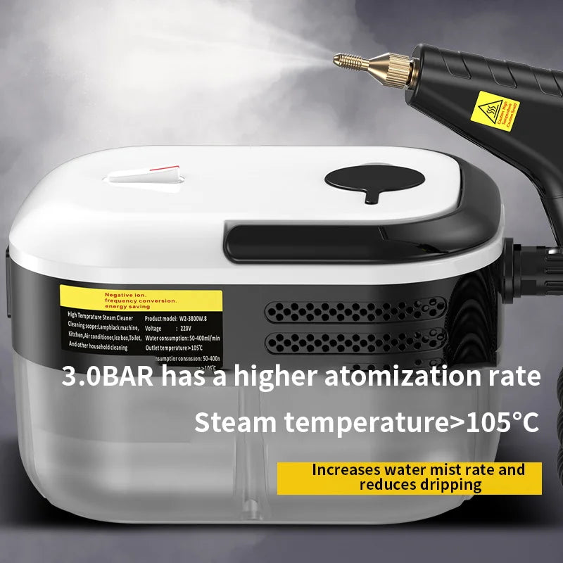 Premium Steam Cleaner™ – High-Temperature Steamer for Home, Car & Multi-Surface Deep Cleaning