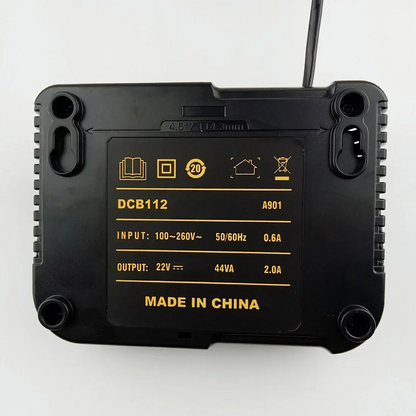 Single PowerMax Charger™ – Fast Smart Charger for 18V/20V Lithium Batteries (Dewalt Compatible)