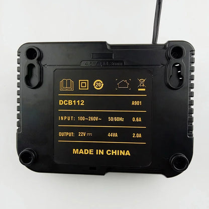 Single PowerMax Charger™ – Fast Smart Charger for 18V/20V Lithium Batteries (Dewalt/Makita Compatible)