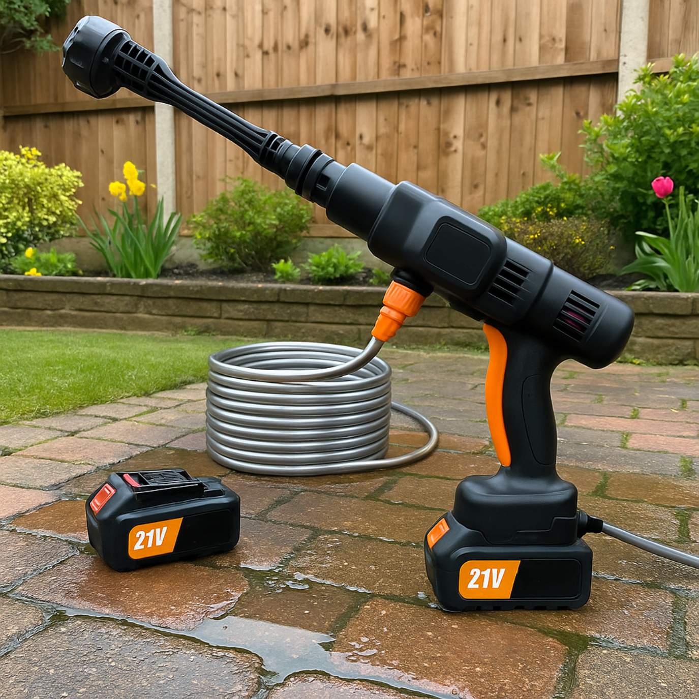 Ultimate Cordless Power Washer™ – Portable, Battery-Powered Pressure Cleaner for Cars, Patios & Outdoor Use