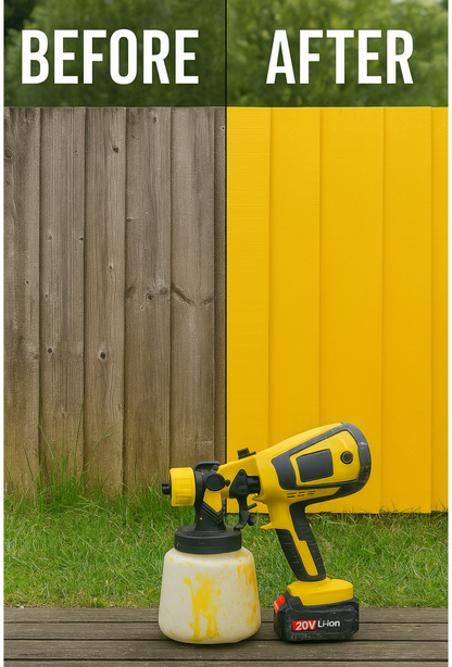 DeWalt 18V Cordless Paint Sprayer + Battery Bundle